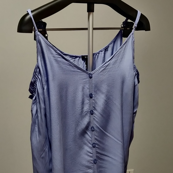 Baby Blue Button Top - Picture 7 of 7